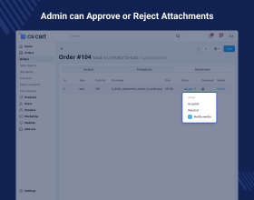 Order Attachment for CS-Cart