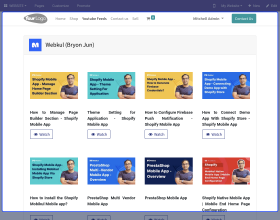 Odoo Marketplace Youtube Channel Feeds
