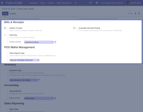 Odoo POS Wallet Management