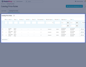 Prestashop Quantity Discount Block