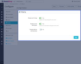 Prestashop One Page Checkout