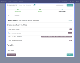 Odoo DHL Shipping Integration