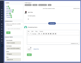 UVdesk Prestashop Free Helpdesk Ticket System 