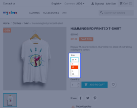 Prestashop Hide or Disable Attributes Without Stock