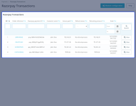 PrestaShop Razorpay Payment Gateway