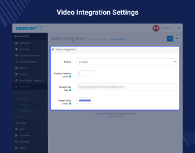 Opencart Video Player