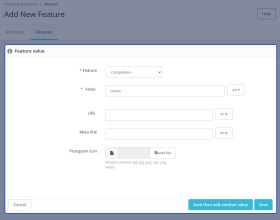 Prestashop Product Pictogram