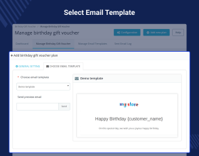 Prestashop Birthday Gift Voucher