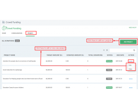 Crowdfunding App for Shopify