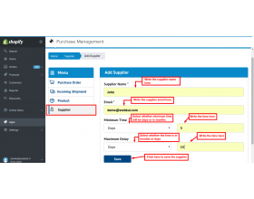 Purchase Management for Shopify