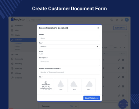 Laravel eCommerce Customer Document