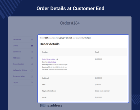 WooCommerce Marketplace Booking Reservation