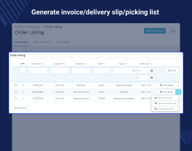 PrestaShop Prepare Picking List | Order Preparation