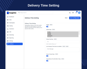 Laravel Marketplace Delivery Time Slot
