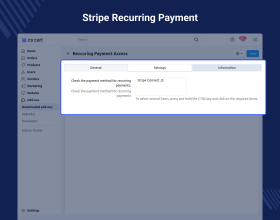 CS-Cart Stripe Connect Custom Account