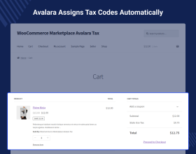 Woocommerce Marketplace Avalara Tax Integration