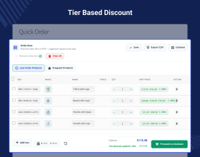 WooCommerce Quick Order Plugin