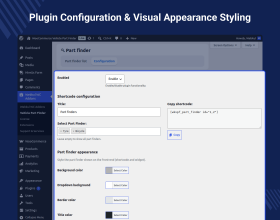 WooCommerce Vehicle Part Finder