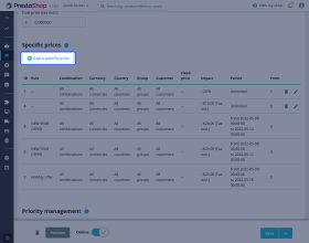 Prestashop Quantity Discount Block