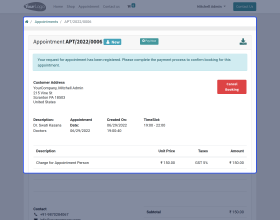Odoo Appointment Appointee Locator