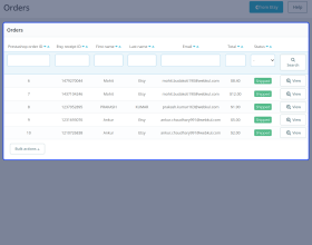 Prestashop Etsy Connector