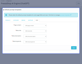 Prestashop AI Engine (ChatGPT)