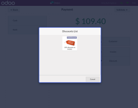 Odoo POS Order Discount