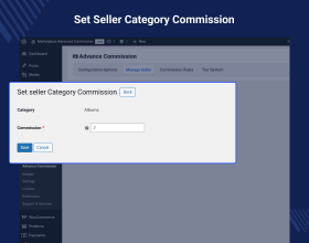 Marketplace Advanced Commission for WooCommerce 