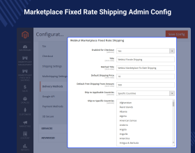 Magento 2 Fixed Rate Shipping Marketplace Add-on