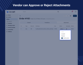 Order Attachment for CS-Cart