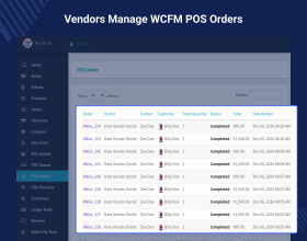 WooCommerce WCFM Marketplace Point of Sale