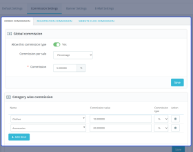 Prestashop Affiliate Program