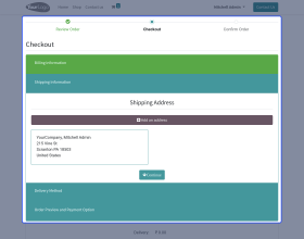 Odoo Website Onepage Checkout