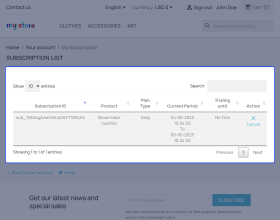 Prestashop Stripe Recurring Payment Gateway