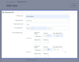 Prestashop Etsy Connector