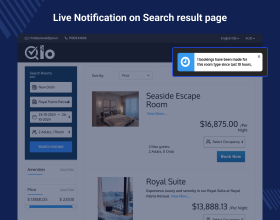 QloApps Live Notifications