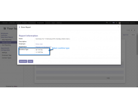 Odoo Employee Overtime Based On Work Reports