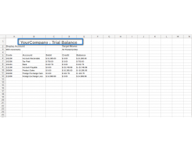 Odoo Accounting Excel Reports