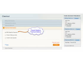Magento Marketplace PayPal Adaptive Payment