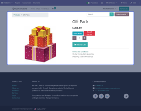 Odoo Website Product Pack
