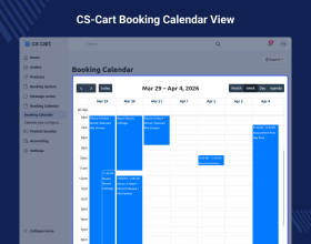 CS-Cart Booking Reservation System