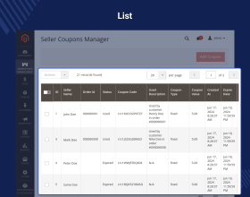 Magento 2 Seller Coupons Marketplace Add-on