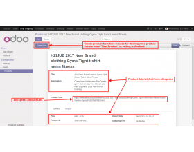 Odoo Aliexpress Dropshipping