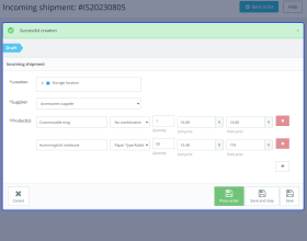 PrestaShop Multi-Warehouse Advanced Stock Management
