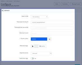 PrestaShop Razorpay Payment Gateway