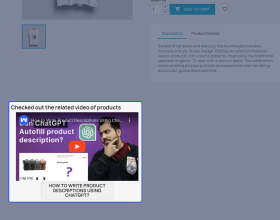 Prestashop Product Video