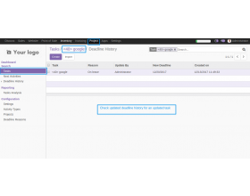 Odoo Task Deadline Manager