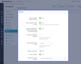 Prestashop One Page Checkout
