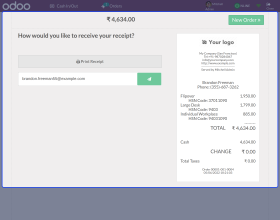 Odoo POS All Orders List
