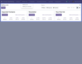 Odoo SendinBlue Connector